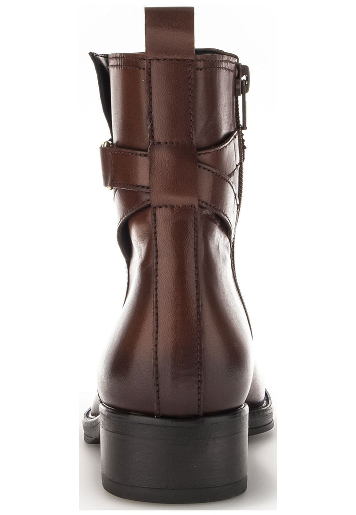 Gabor Stiefelette Nappaleder Braun/Gold