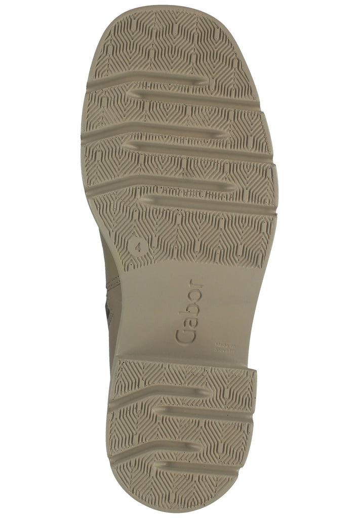 Gabor Stiefelette Nappaleder Kiesel