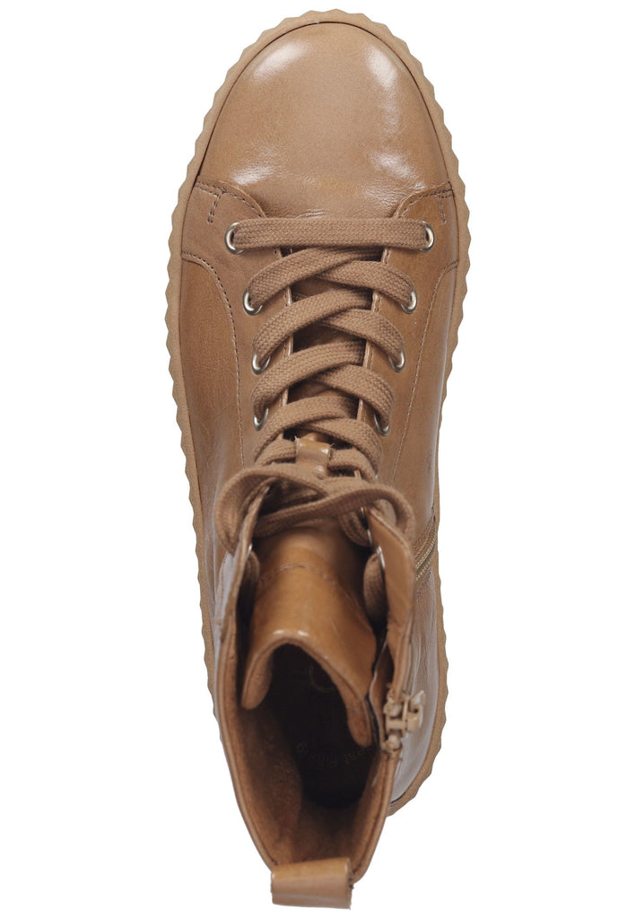 Gabor Stiefelette Nappaleder Mittelbraun