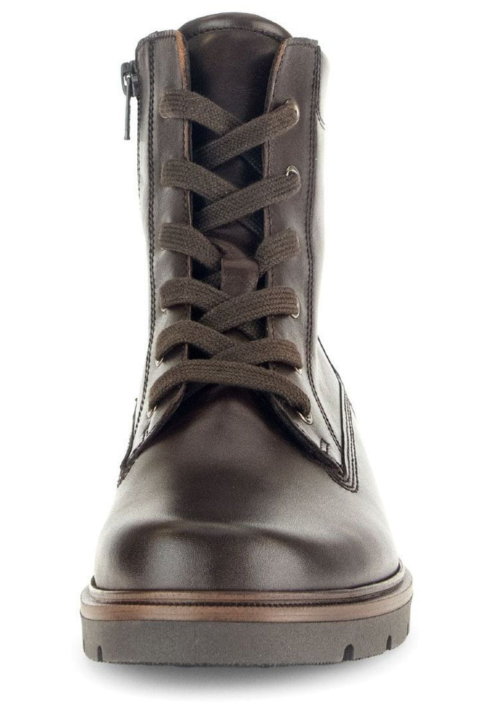 Gabor Stiefelette Nappaleder Mocca Warmfutter