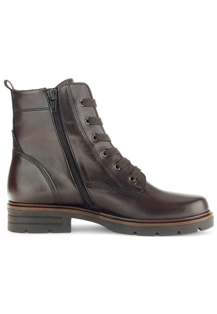 Gabor Stiefelette Nappaleder Mocca Warmfutter