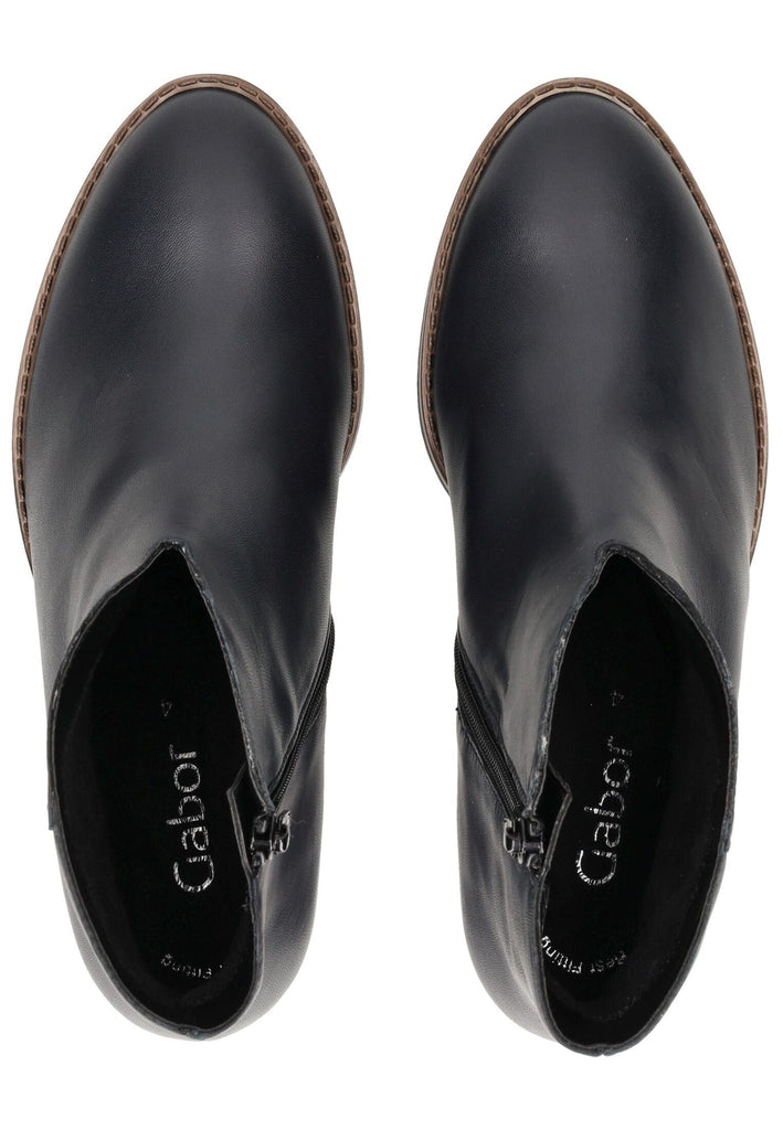 Gabor Stiefelette Nappaleder Nachtblau