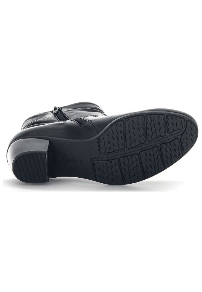 Gabor Stiefelette Nappaleder Schwarz
