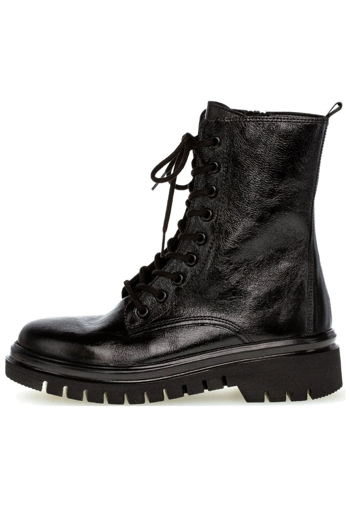 Gabor Stiefelette Nappaleder Schwarz