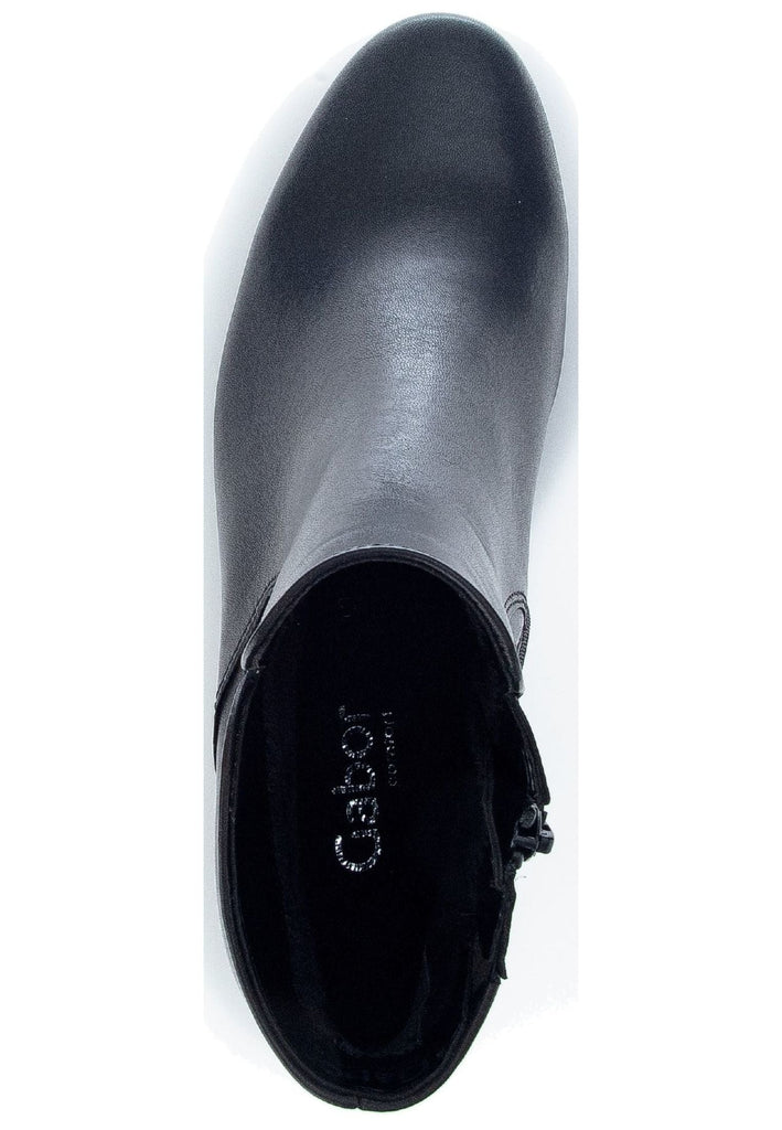 Gabor Stiefelette Nappaleder Schwarz