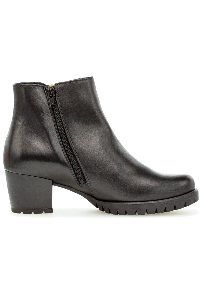 Gabor Stiefelette Nappaleder Schwarz