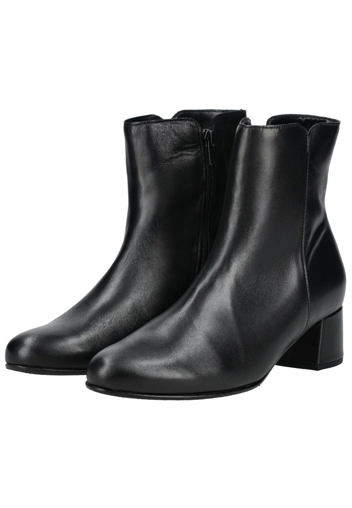 Gabor Stiefelette Nappaleder Schwarz/Schwarz