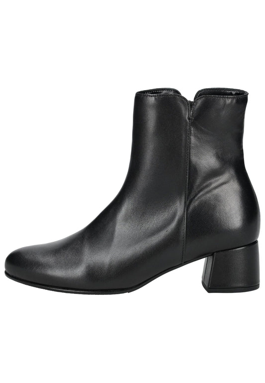 Gabor Stiefelette Nappaleder Schwarz/Schwarz