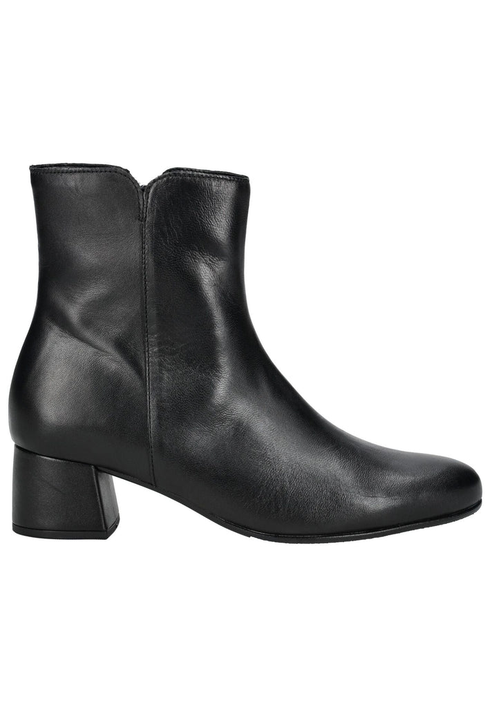 Gabor Stiefelette Nappaleder Schwarz/Schwarz