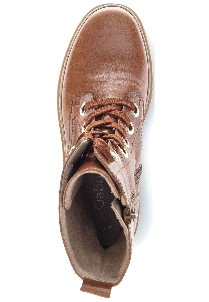 Gabor Stiefelette Nappaleder Whisky