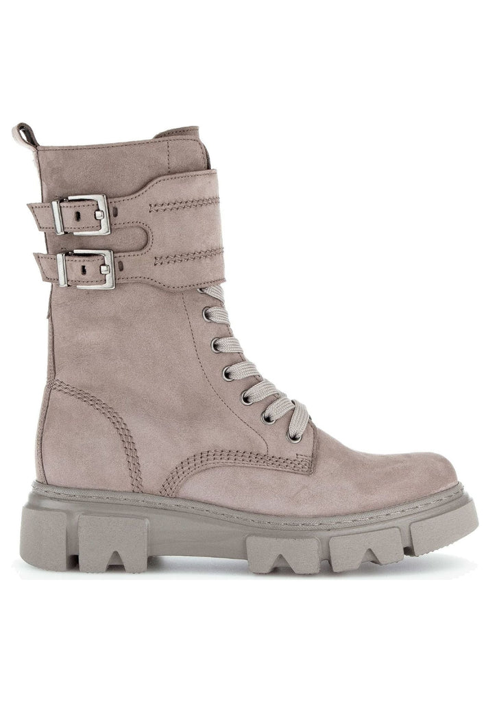 Gabor Stiefelette Nubukleder Fango