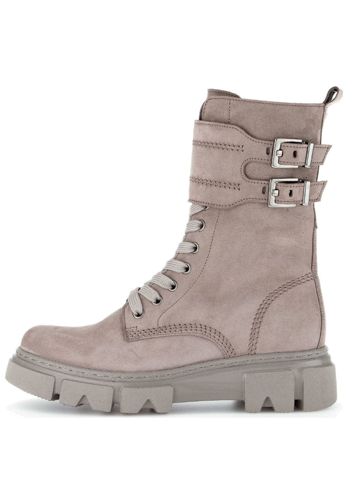 Gabor Stiefelette Nubukleder Fango