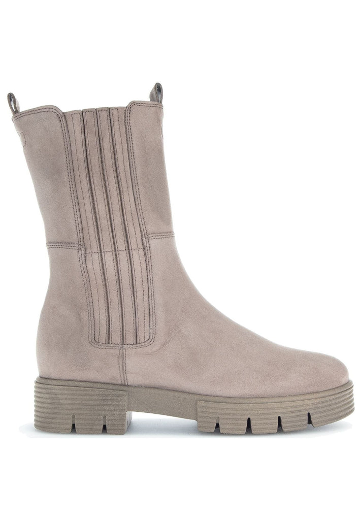 Gabor Stiefelette Nubukleder Fango