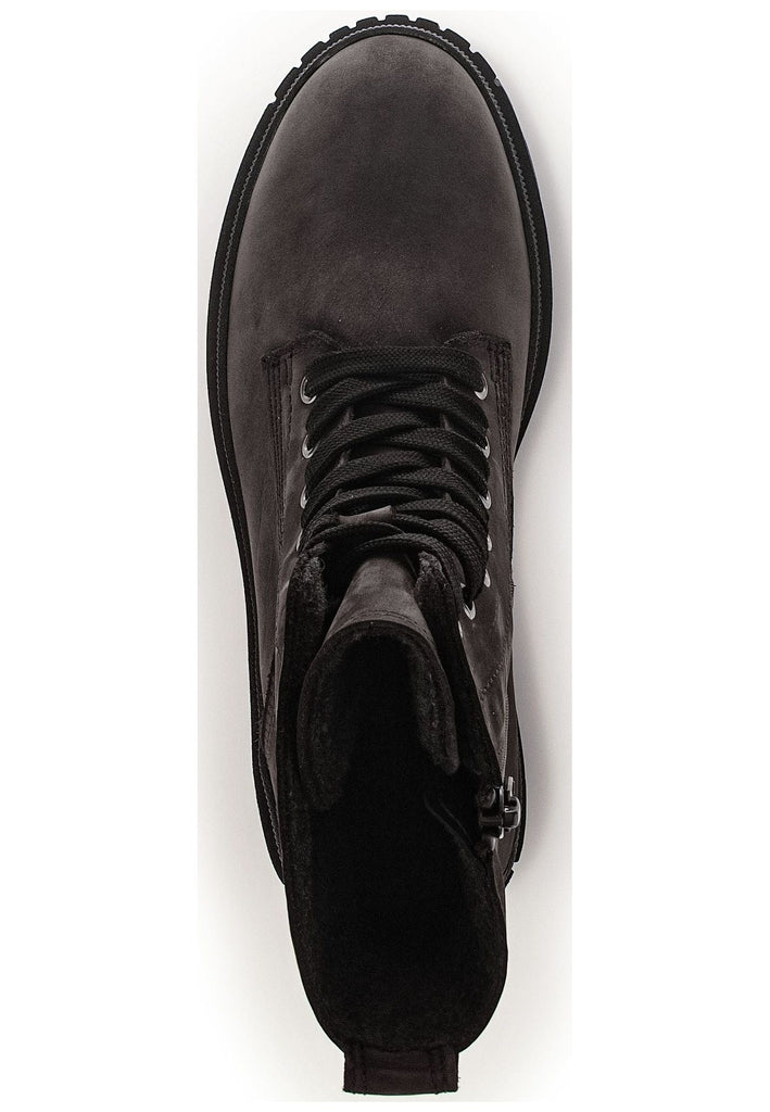 Gabor Stiefelette Nubukleder Pepper