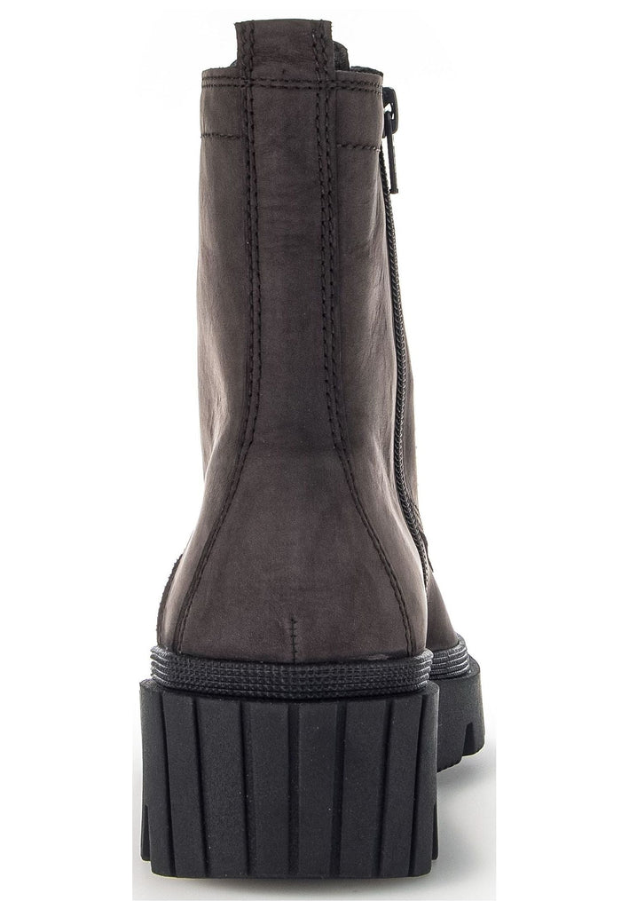 Gabor Stiefelette Nubukleder Pepper