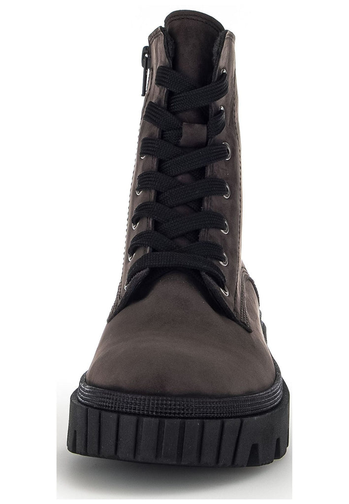 Gabor Stiefelette Nubukleder Pepper