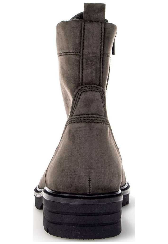 Gabor Stiefelette Nubukleder Pepper