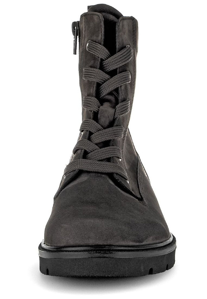Gabor Stiefelette Nubukleder Pepper Warmfutter