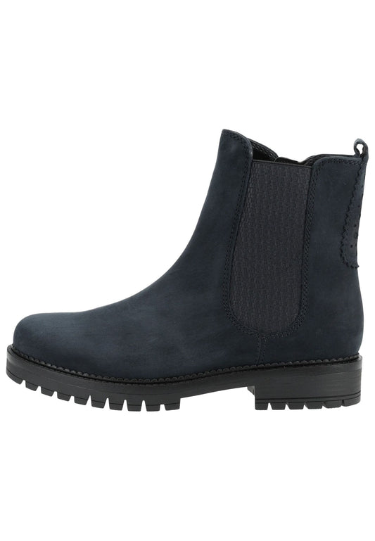 Gabor Stiefelette Nubukleder/Textil Dunkelblau