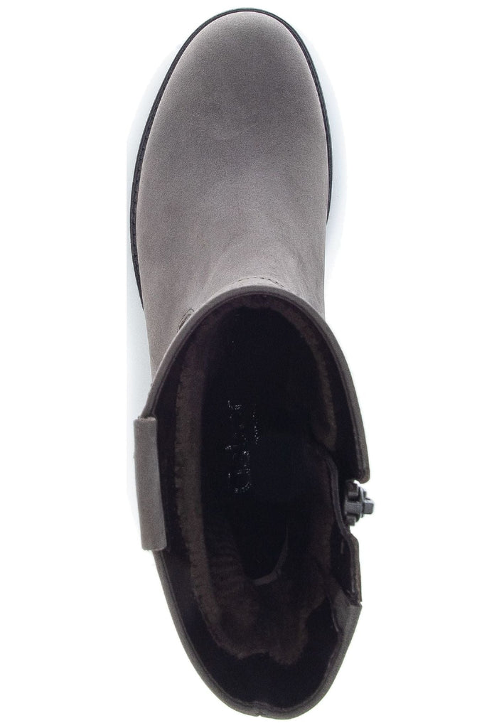 Gabor Stiefelette Nubukleder/Textil Espresso