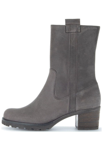 Gabor Stiefelette Nubukleder/Textil Espresso