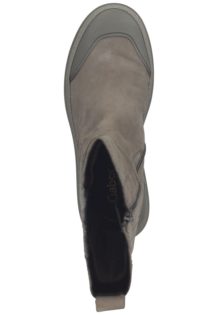 Gabor Stiefelette Nubukleder/Textil Fango