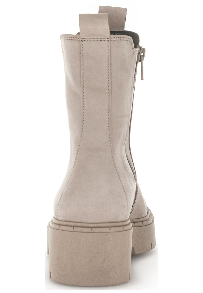 Gabor Stiefelette Nubukleder/Textil Leinen