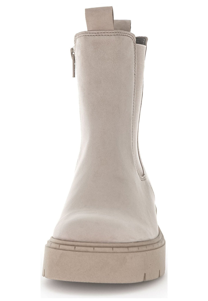 Gabor Stiefelette Nubukleder/Textil Leinen