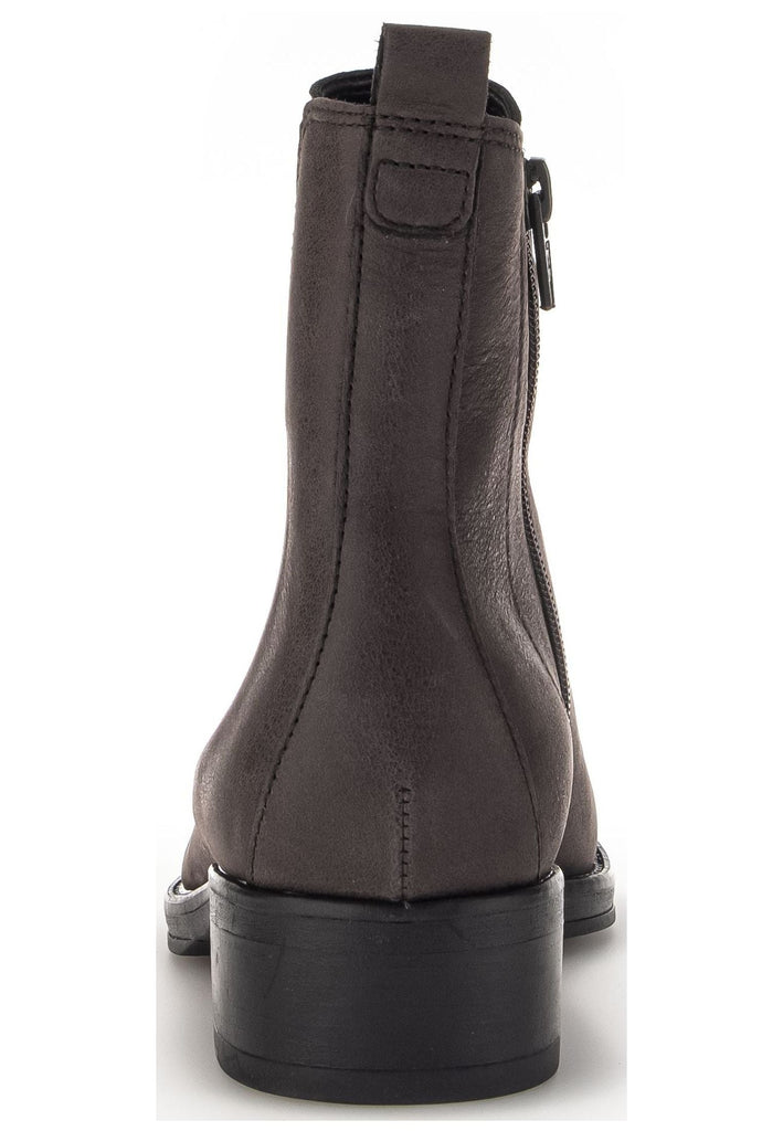 Gabor Stiefelette Nubukleder/Textil Pepper