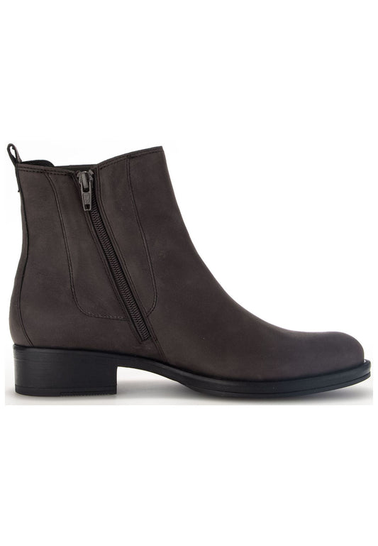 Gabor Stiefelette Nubukleder/Textil Pepper
