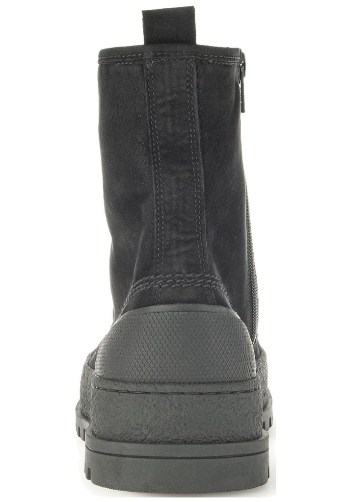 Gabor Stiefelette Nubukleder/Textil Schwarz