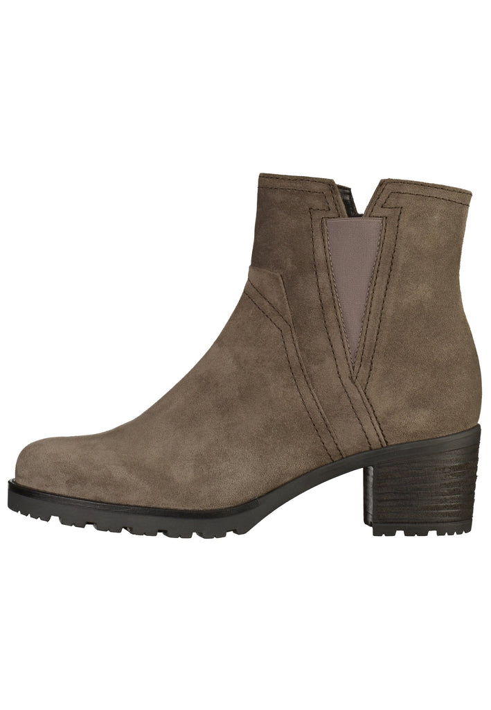 Gabor Stiefelette Veloursleder Anthrazit