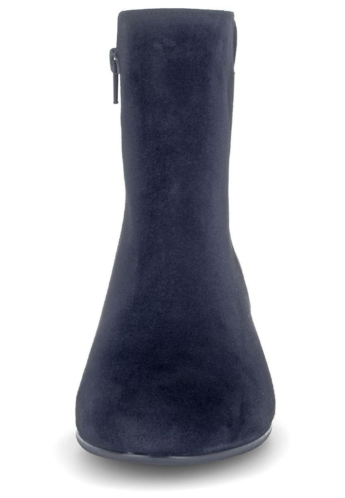 Gabor Stiefelette Veloursleder Atlantik