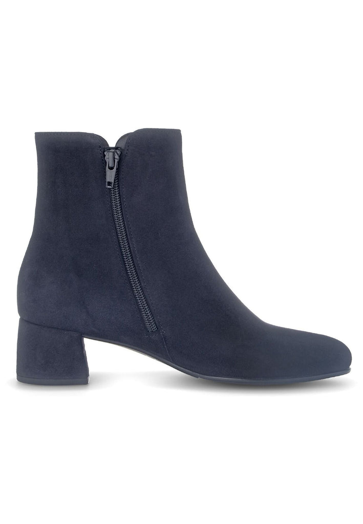 Gabor Stiefelette Veloursleder Atlantik