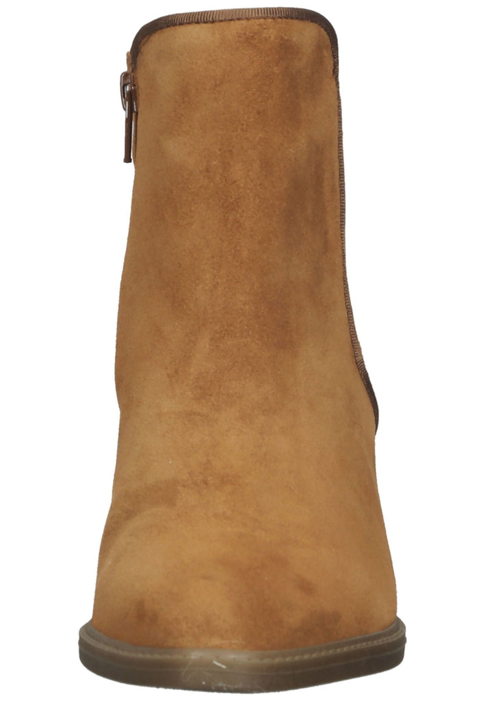 Gabor Stiefelette Veloursleder Beige