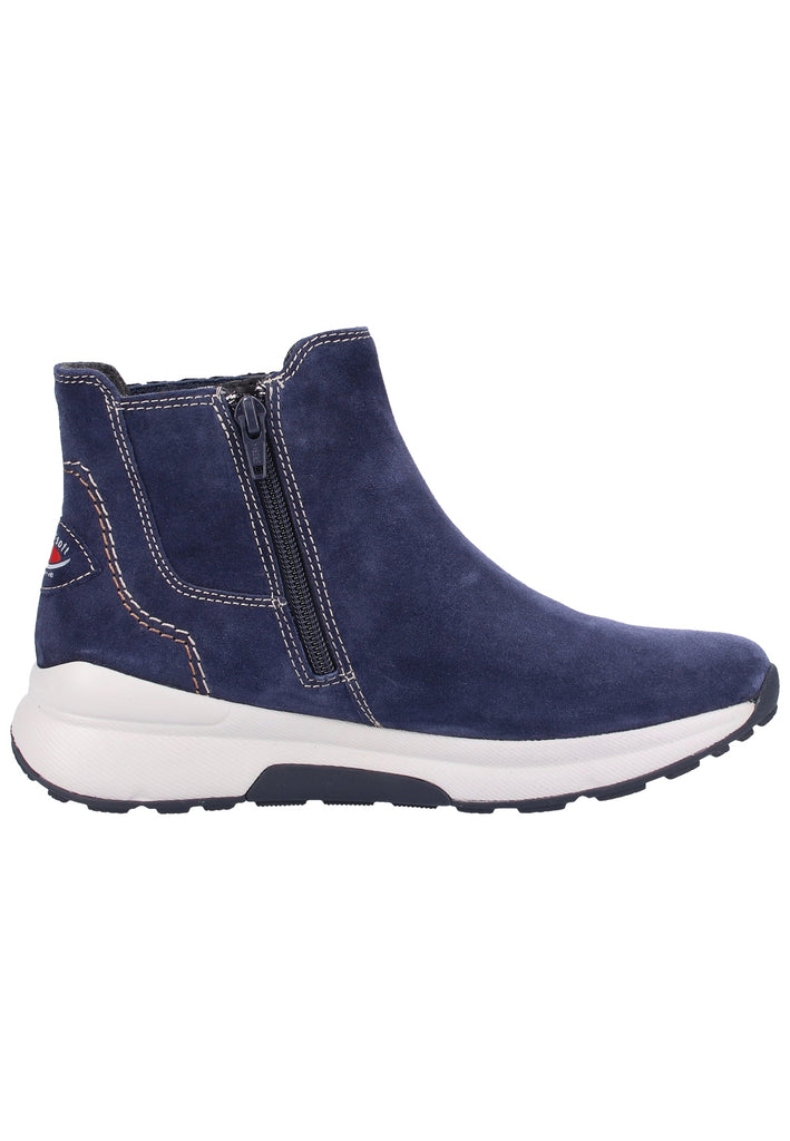 Gabor Stiefelette Veloursleder Blau