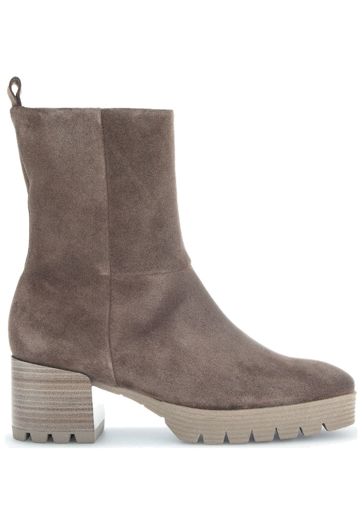Gabor Stiefelette Veloursleder Braun