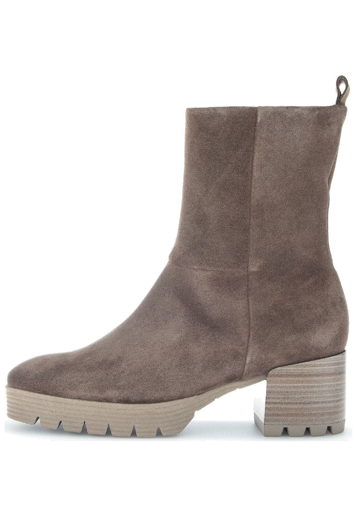 Gabor Stiefelette Veloursleder Braun