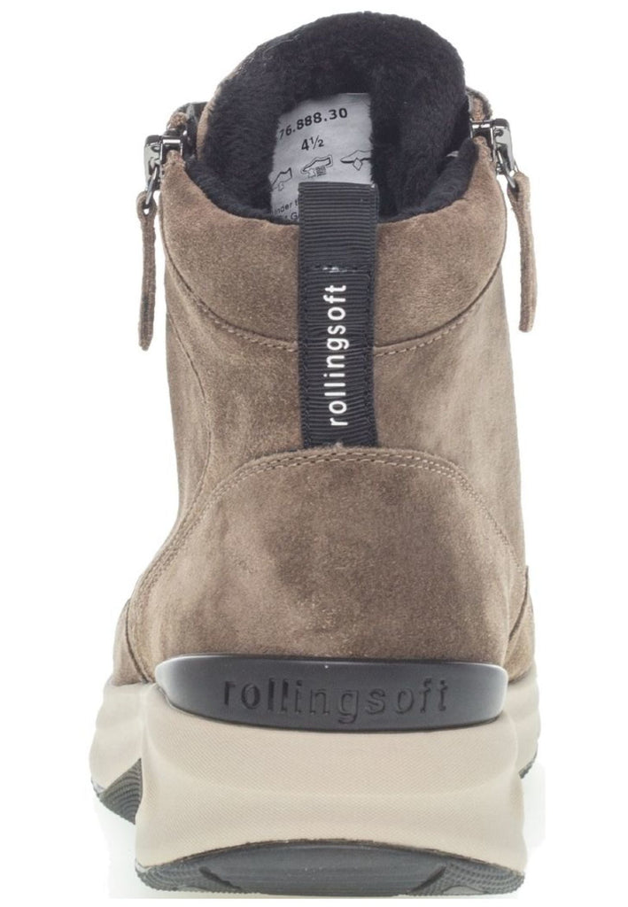 Gabor Stiefelette Veloursleder Braun