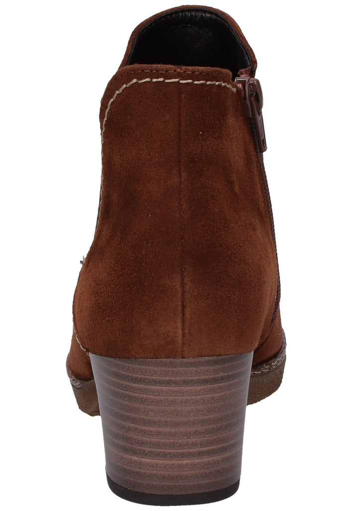 Gabor Stiefelette Veloursleder Braun