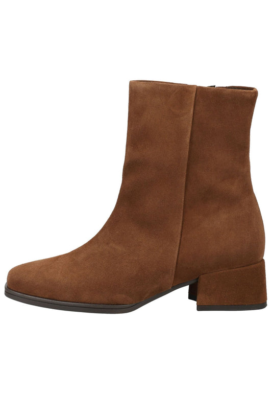 Gabor Stiefelette Veloursleder Cacao