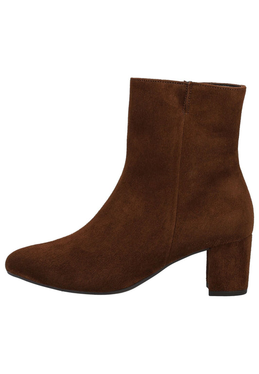 Gabor Stiefelette Veloursleder Cacao