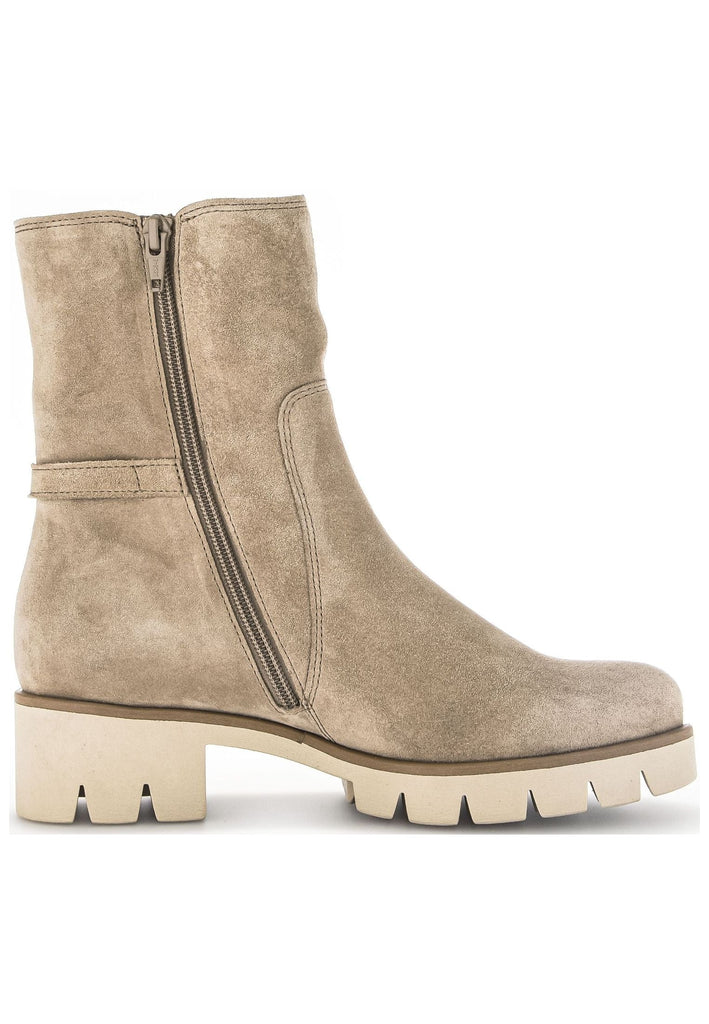 Gabor Stiefelette Veloursleder Desert Warmfutter