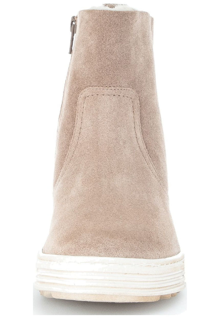 Gabor Stiefelette Veloursleder Desert Warmfutter