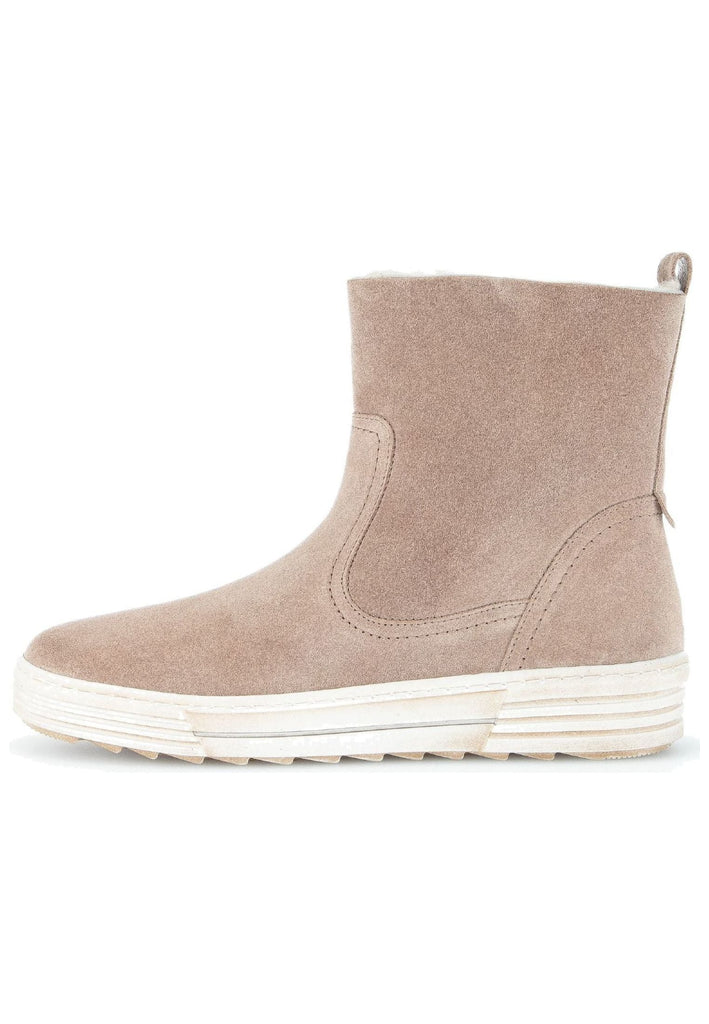 Gabor Stiefelette Veloursleder Desert Warmfutter
