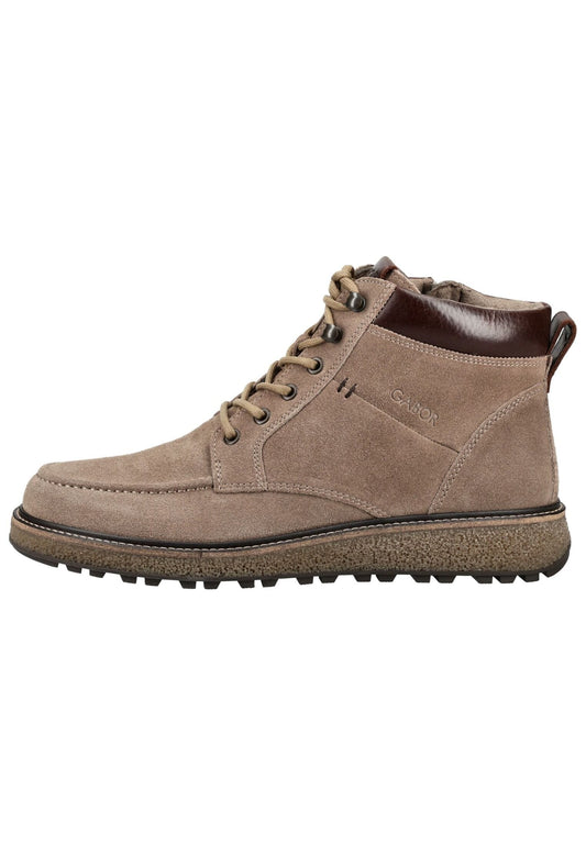 Gabor Stiefelette Veloursleder Dune
