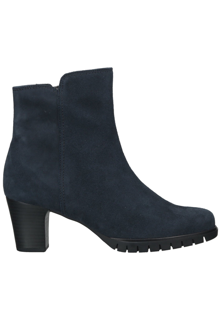 Gabor Stiefelette Veloursleder Dunkelblau