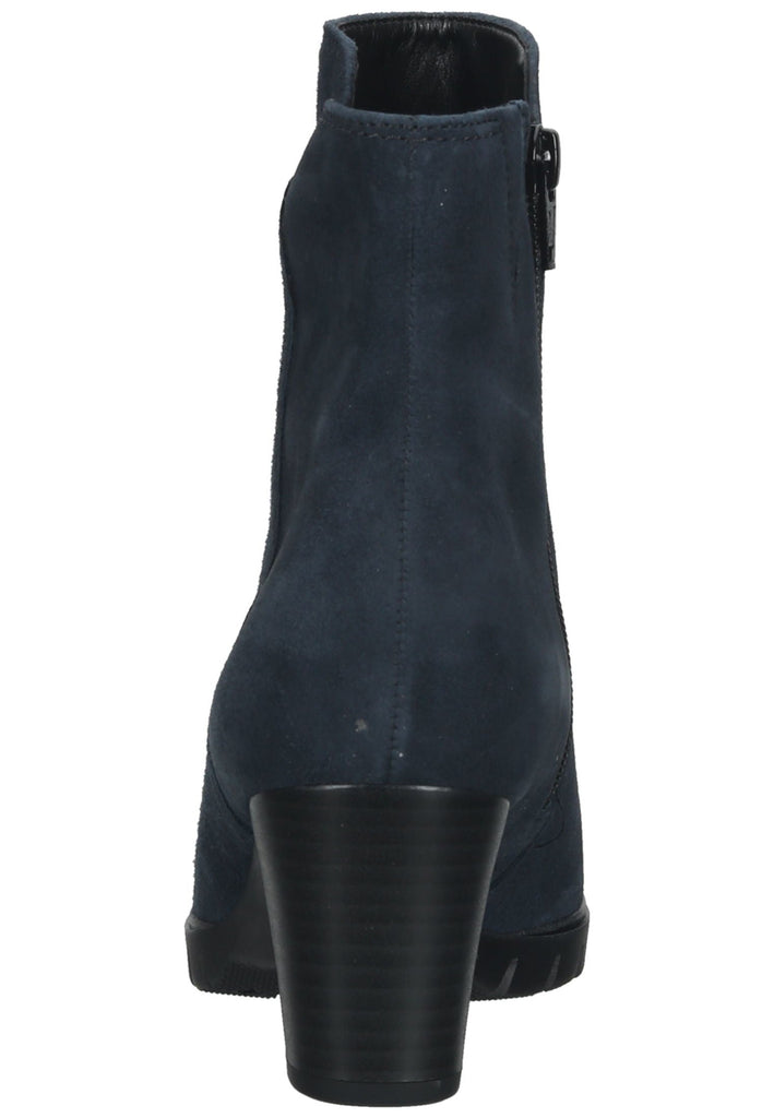 Gabor Stiefelette Veloursleder Dunkelblau