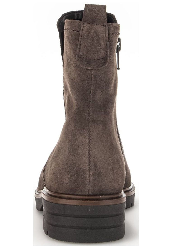 Gabor Stiefelette Veloursleder Dunkelbraun