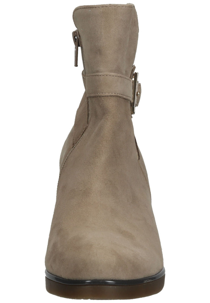 Gabor Stiefelette Veloursleder Hellbraun